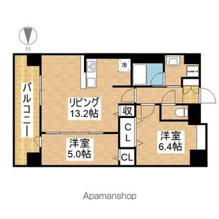 セイワパレス吹上公園【9階】の間取り