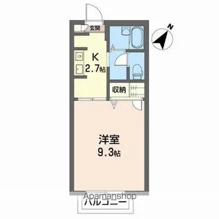 エコ・プリム【2階】の間取り