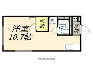 ハイツ柿島【2階】の間取り