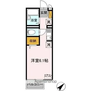 クレストA【2階】の間取り