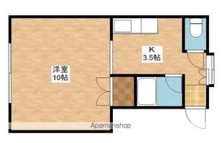 アビタルミネE棟【2階】の間取り