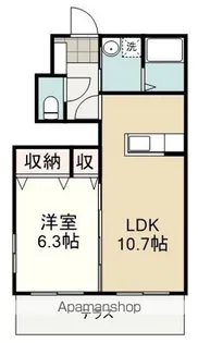 ミクティ葵【103号室】の間取り