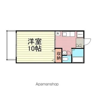 パナハイツ工藤Ⅱ【202号室】の間取り