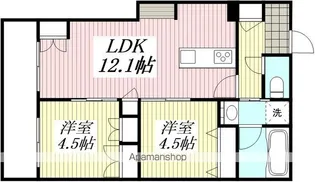 キルシュ ブリューテ 2【302号室】の間取り