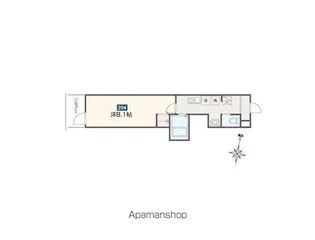 クラブレジデンス東青梅【2階】の間取り