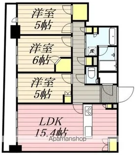 幕張ベイパークライズゲートタワー【32階】の間取り