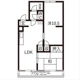 愛知県名古屋市千種区自由ケ丘1丁目【マンション】の間取り