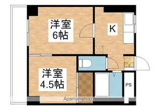 アベニュー藤見町【1階】の間取り