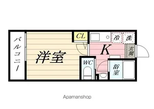 (仮称)平安町二丁目アパートメント【202号室】の間取り