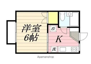B’CASA船橋日大前RE−BORN【1階】の間取り