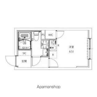 AXIA CITY大山【3階】の間取り