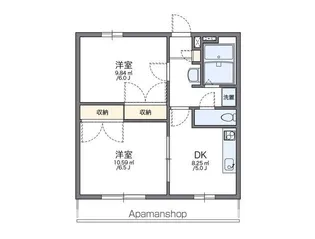 NSファミリア【2階】の間取り