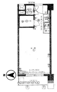 オリエント新宿【9階】の間取り