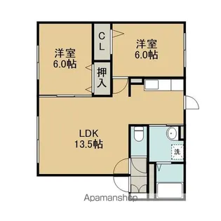 アトールハイムⅡ【2階】の間取り
