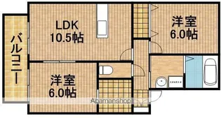 VILLA LOUNIE【2階】の間取り