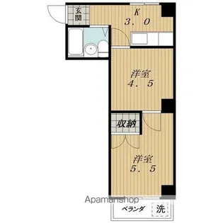 エルパソ【7階】の間取り