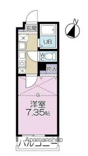 グランビル阿佐谷【2階】の間取り