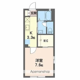 フォーエバー吉澤A・B【A101号室】の間取り