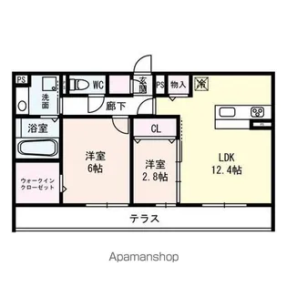 San du Will【302号室】の間取り
