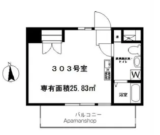 カイゼルプレジャー浅草【3階】の間取り
