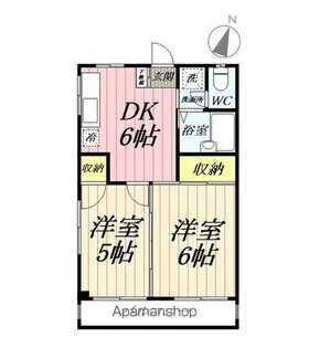 八潮351マンション【301号室】の間取り