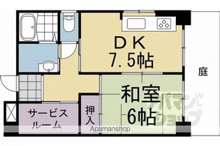 CASA50【105号室】の間取り