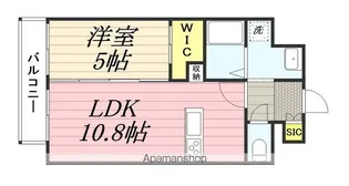 フェリシエ久留米【302号室】の間取り