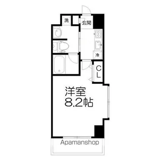 エルスタンザ仙台八幡【3階】の間取り