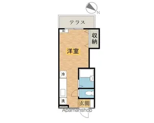 フジメイトC【1階】の間取り