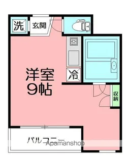ヒルクレストアツギ【3階】の間取り