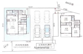埼玉県蓮田市緑町1丁目【一戸建】の間取り