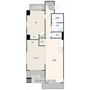 エム&エム5ビル【2階】の間取り