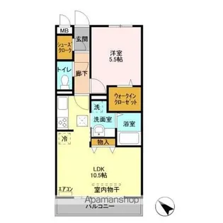 オズシティ【3階】の間取り