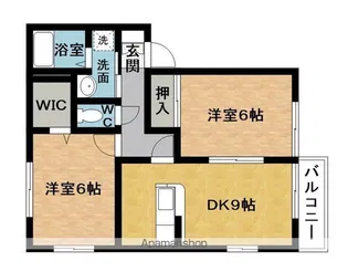 グリーンフローラB【2階】の間取り