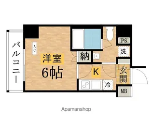 プレセダンヒルズ八王子【2階】の間取り