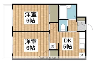 メゾン・ド・コリン【2階】の間取り