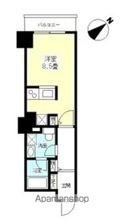 TKフラッツ渋谷【7階】の間取り