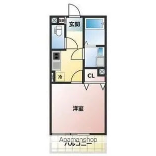 ALEGRIA泉佐野鶴原South【3階】の間取り