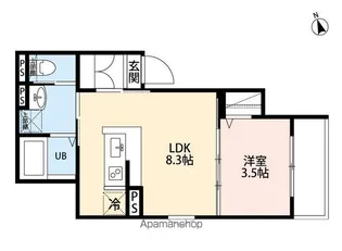ROBOT HOME五香Ⅱ【2階】の間取り
