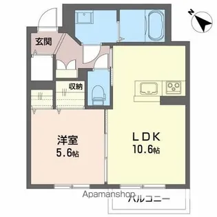 ベレオTS【2階】の間取り