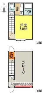 ガリオン【B号室】の間取り