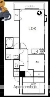 サン大川【3階】の間取り