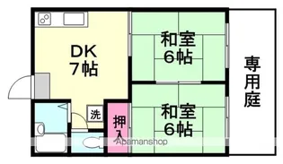 エステート尾久【106号室】の間取り
