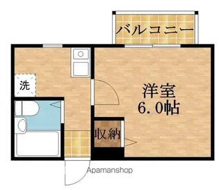 エクセル101【402号室】の間取り