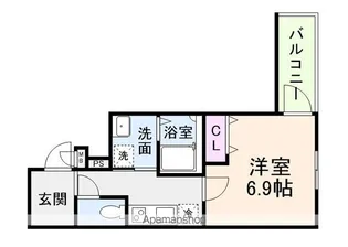 フジパレス喜連西ノース【1階】の間取り