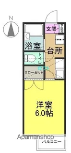 エルピースⅡ【205号室】の間取り