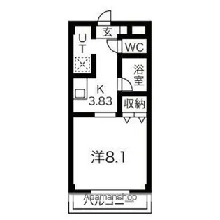 イーストコート21【2階】の間取り