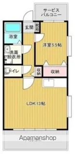 THE BLENHEIM COURT(ザ ブレナム コート)【2階】の間取り