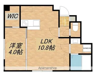 イオ・リアン坂本Ⅱ【103号室】の間取り