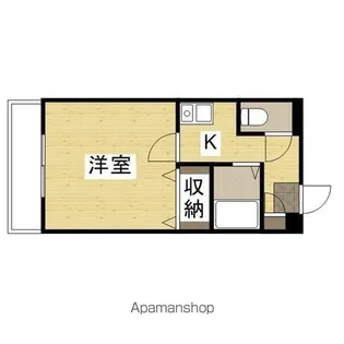 横川マンション【1004号室】の間取り